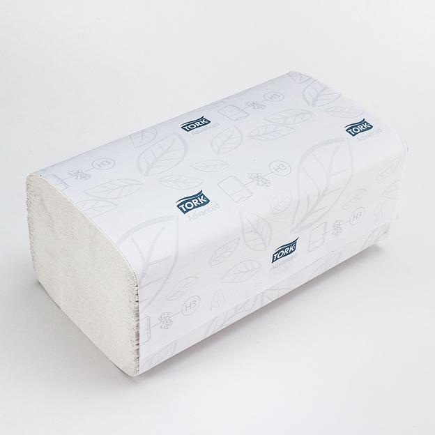 Бумажные полотенца V-укл. "Tork 290184" 2-сл. 250л фото 1