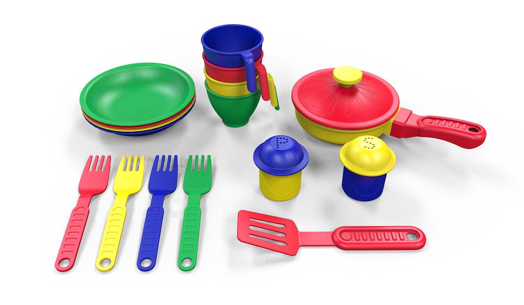 Набор посуды 16 предметов ОПТ фото 1