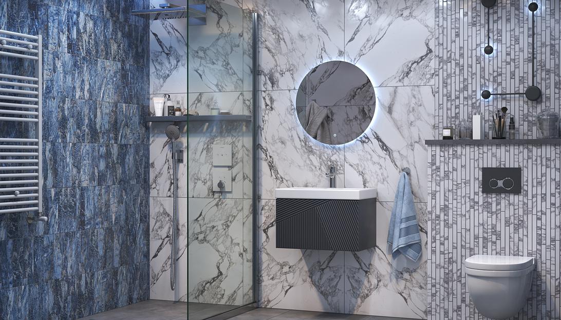 Тумба подвесная «EDGE» графит ОПТ  фото 3