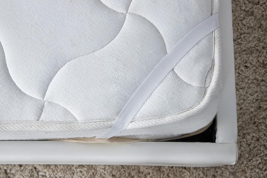 Наматрасник 160×200 см с наполнителем из овечьей шерсти ОПТ фото 5