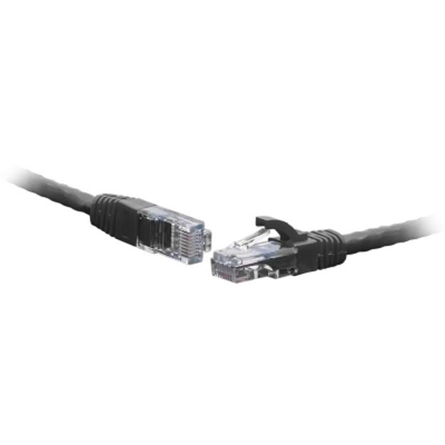Коммутационный шнур F/UTP 4-х парный cat.6 30.0м PVC standart черный фото 1