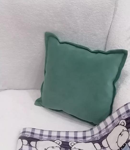 Декоративная подушка на диван 2 шт бирюзовый цвет ОПТ фото 4