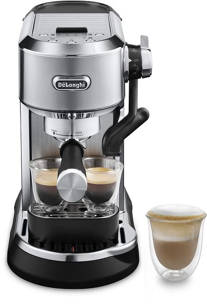 Кофеварка рожковая DeLonghi EC950.M (0132106249) серебристый, исп. кофе - молотый/чалды, 1.6 л, 1450 Вт, 15 Бар фото 2