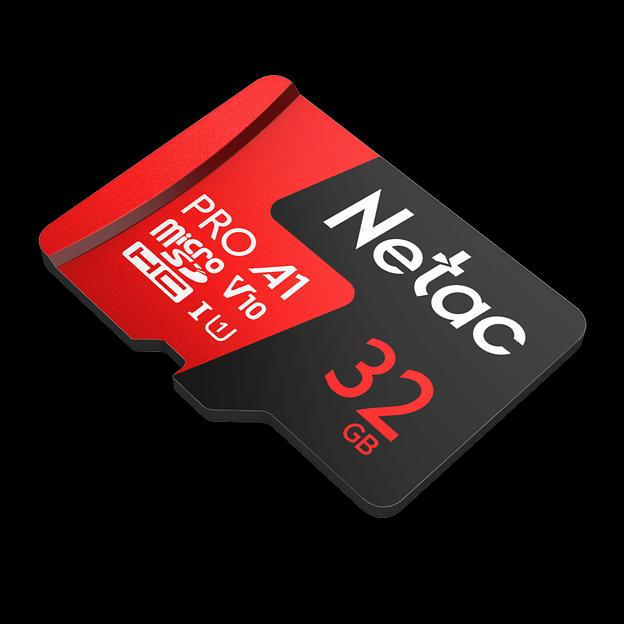 Карта памяти Netac MicroSD card P500 Extreme Pro 32GB, retail version w/SD adapter фото 1