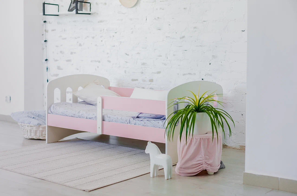 Кровать детская «Малыш» цветная без ящика фото 1