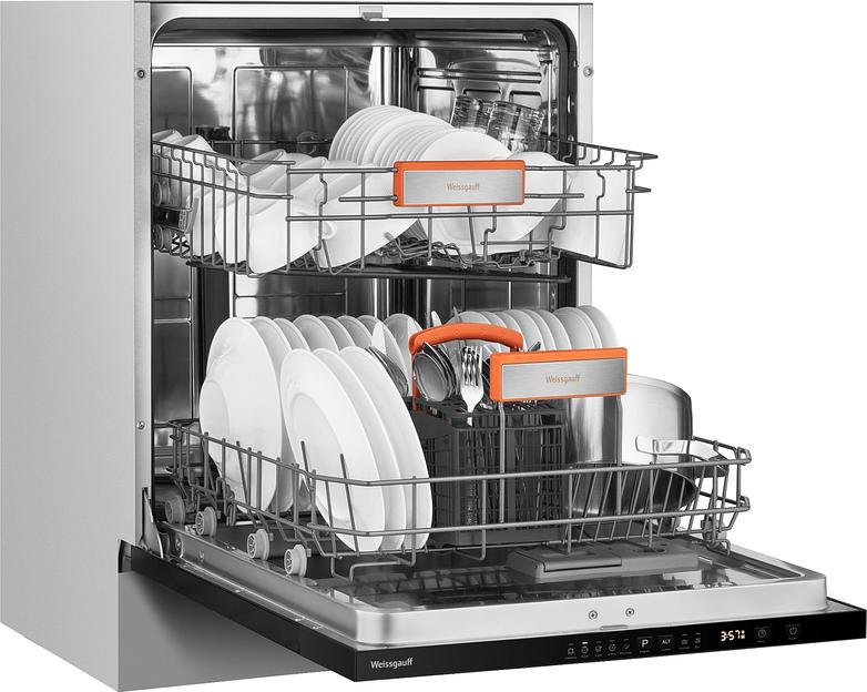 Встраиваемая посудомоечная машина WEISSGAUFF 60CM BDW 6025D INFOLIGHT фото 6