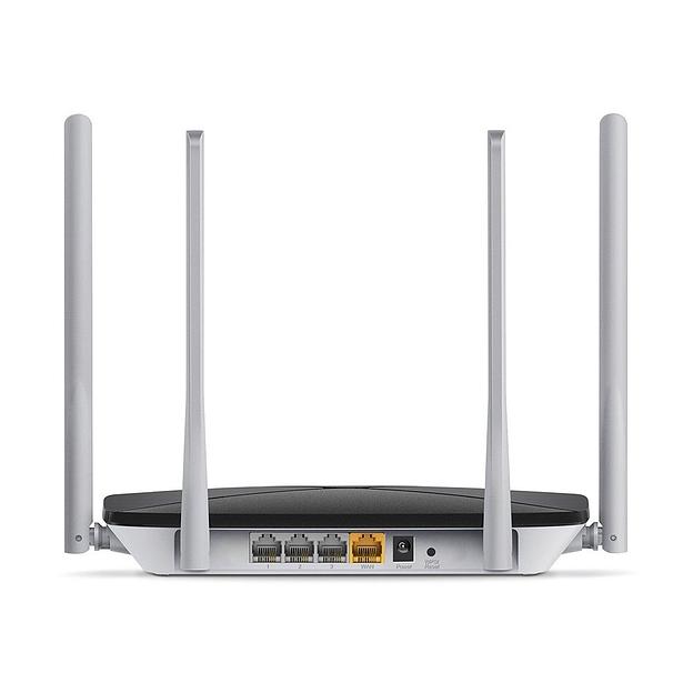 Роутер беспроводной Mercusys AC12 AC1200 10/100BASE-TX черный фото 2