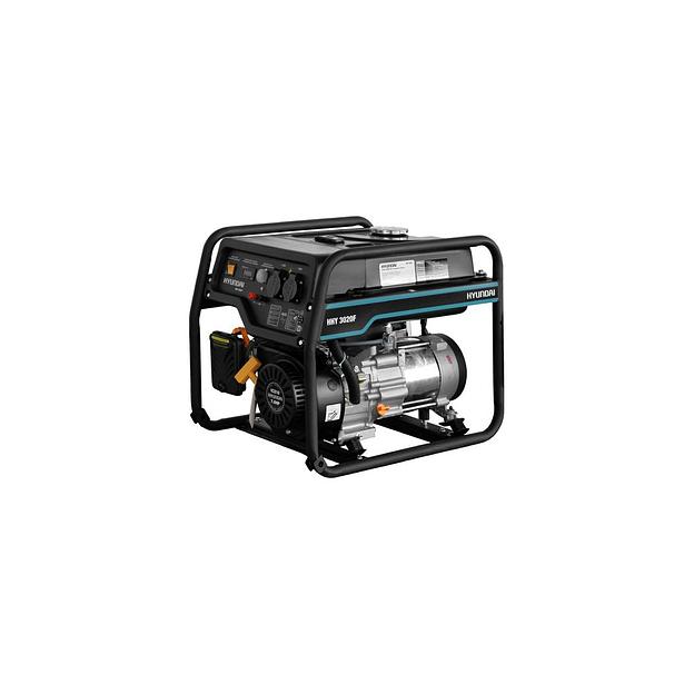 Бензиновый генератор Hyundai HHY 3020F, 220/12 В, 3.1кВт фото 1