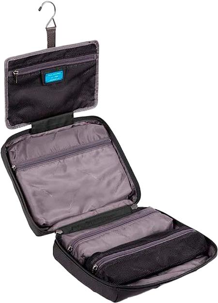 Косметичка Piquadro Brief2 BY3058BR2/N черный нейлон/натур.кожа фото 4