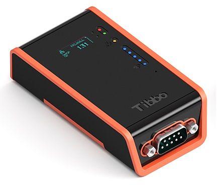 Tibbo DS1101DP - программируемый конвертер RS232/Ethernet. DS1101DP конвертер интерфейсов, OLED дисплей, PoE фото 1