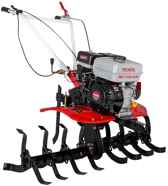 Мотоблок Ресанта МБ-7500-БФ (70/5/39) бензиновый 7.5л.с. фото 1