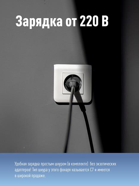 Прожектор Космос белый лам.:светодиод. (KOCACCU9191LED) фото 3