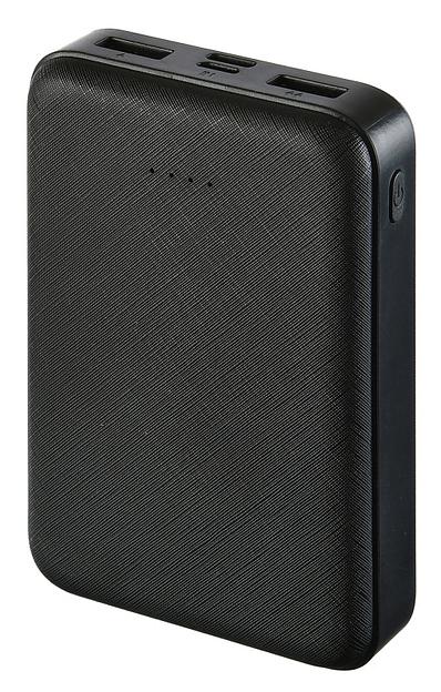 Мобильный аккумулятор Buro T4-10000 10000mAh 2A 2xUSB черный (T4-10000-BK) фото 1