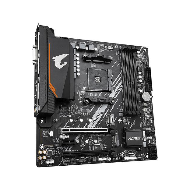 Материнская плата Gigabyte B550M AORUS ELITE фото 3