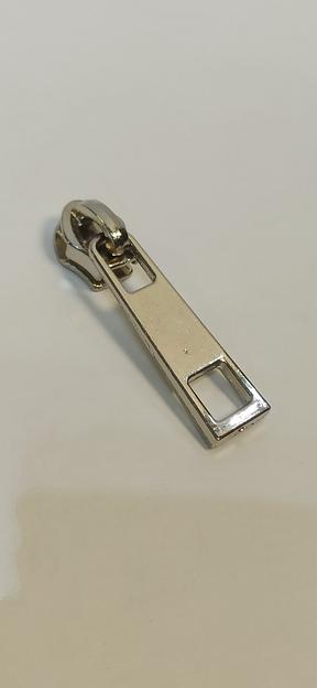 Бегунок спираль №5 Никель фото 1