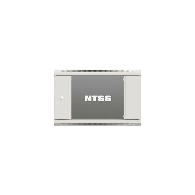 Шкаф коммутационный NTSS Премиум NTSS-W6U6045GS-2 настенный, стеклянная передняя дверь, 6U, 600x370x450 мм фото 1