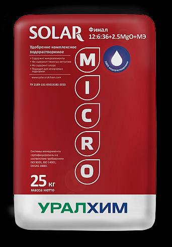 NPK водорастворимые ФИНАЛ 12:6:36+2,5MgO+МЭ фото 1