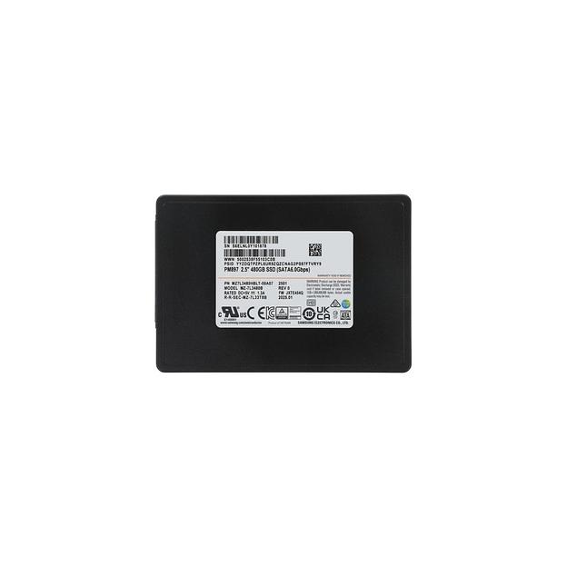SSD накопитель Samsung PM897 MZ7L3480HBLT-00A07 480ГБ, 2.5", SATA III, SATA, oem фото 1
