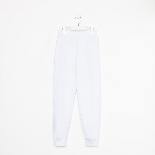 Брюки для девочки, рост 146 см светло-серый ОПТ фото 6