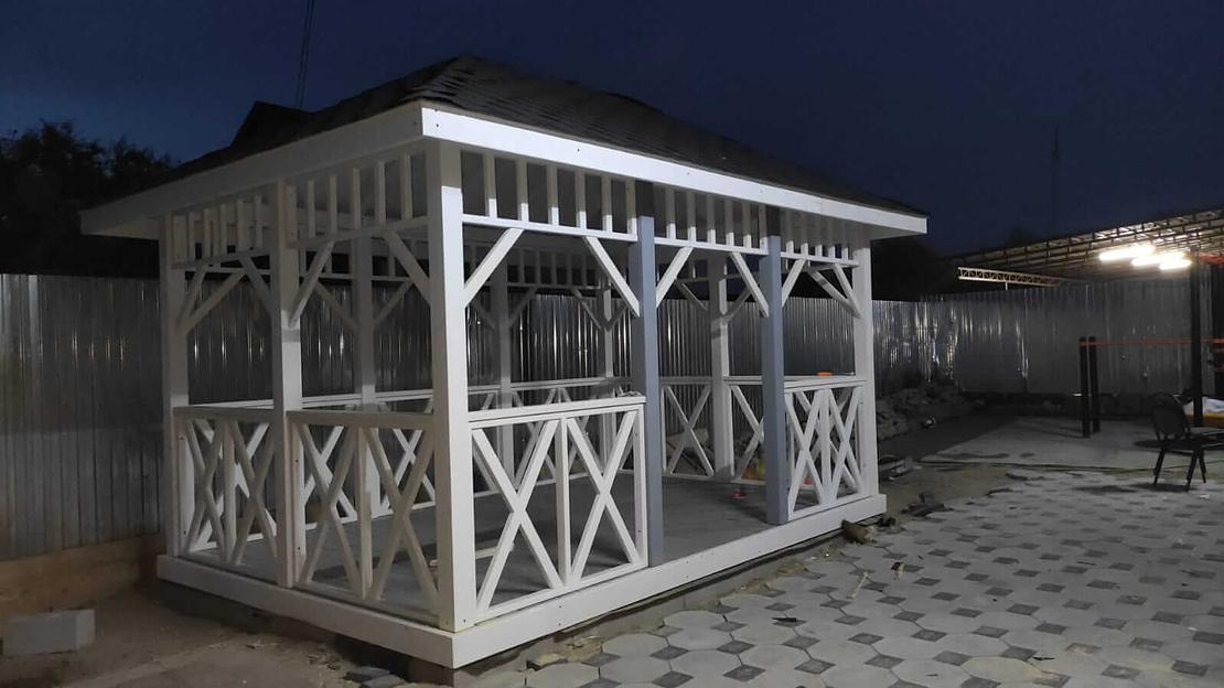 Беседка деревянная Derevo Style «Беседка № 4» фото 1