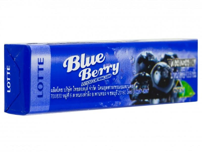 Резинка жевательная Blueberry «Голубика» 13,5г, Thai Lotte фото 1