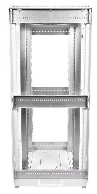 Шкаф коммутационный ЦМО ШТК-М-42.8.8-44АА 42U 800x800мм пер.дв.перфор. задн.дв.стал.лист 2 бок.пан. 500кг белый фото 7