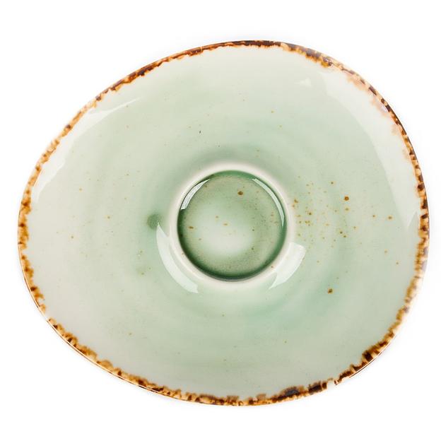 Блюдце d=145 мм. (к чашке 100 мл) Organica Green /1/6/96/ фото 1