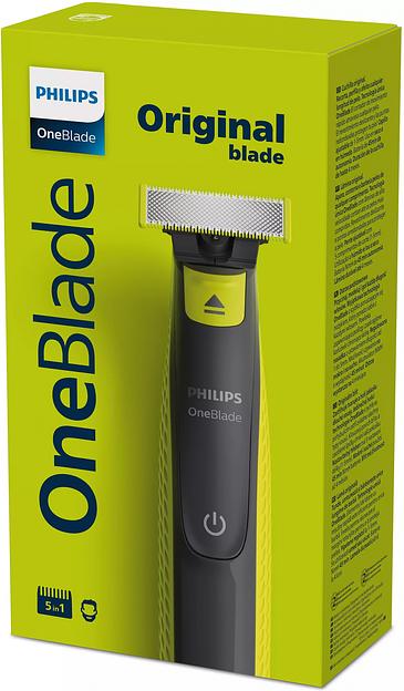 Триммер Philips OneBlade QP2721/20 черный/лайм (насадок в компл:1шт) фото 5