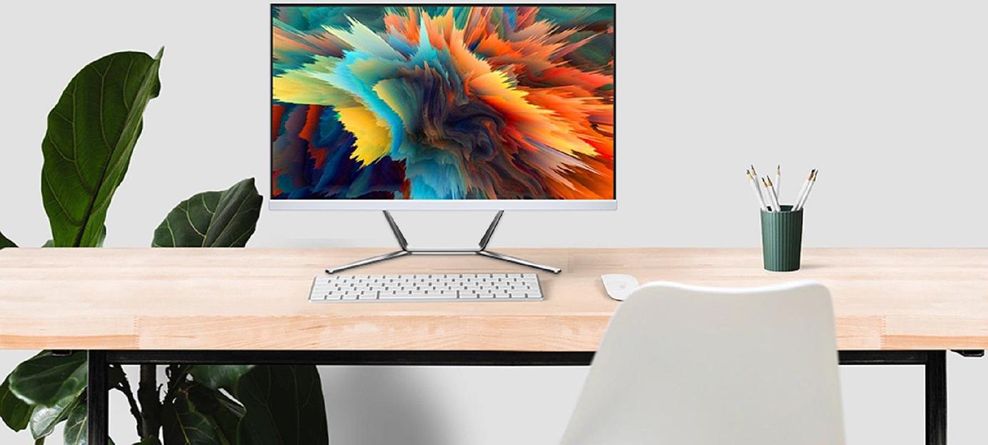 Моноблок Teclast K24 Air 23.8" Full HD N95 (1.7) 8Gb SSD256Gb UHDG Windows 11 Pro GbitEth WiFi BT 48W белый 1920x1080 фото 5