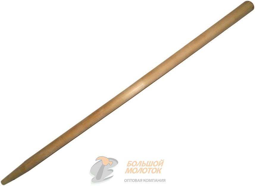 Черенок для лопат, вил, 40 х 1200 мм, в/с шлиф. /10 шт. фото 1