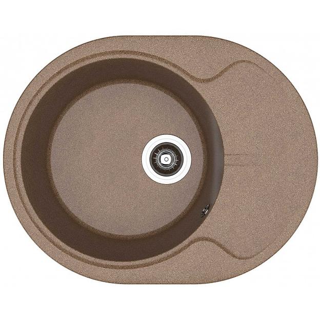 Мойка "Берта 620" (620х510х217), терракота фото 1