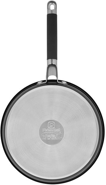 Сковорода Rondell Stern RDS-1264 круглая 26см покрытие: Excalibur (с крышкой) серый фото 4