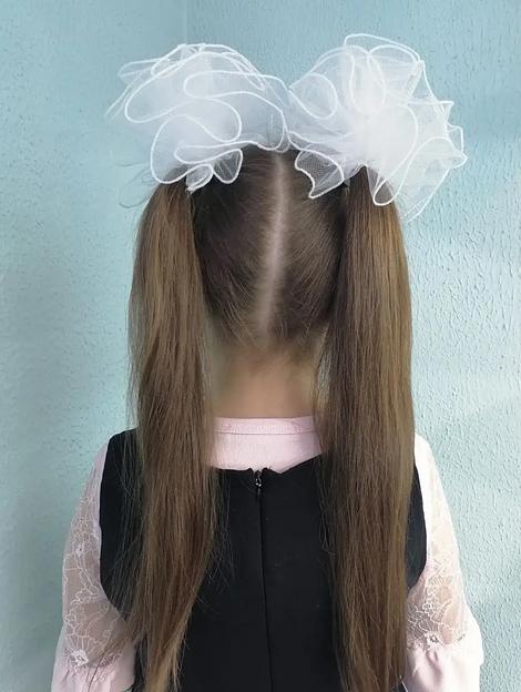 Банты для волос большие 2 шт ОПТ фото 3