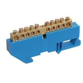 Iek YNN10-812-14D-K07 Шина N "ноль" на DIN-изол ШНИ-8х12-14-Д-С ИЭК фото 1