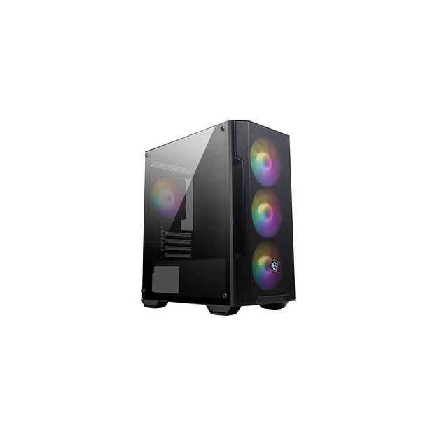 Корпус mATX MSI MAG Forge M100A, Mini-Tower, без БП, черный [306-7g20a21-809] фото 1