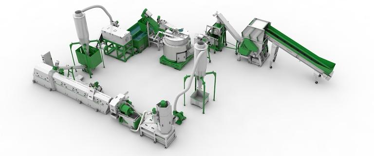 Комплекс переработки твердого пластика «ЛПТП-600» фото 1