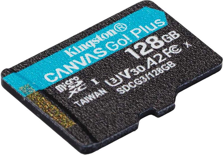 Флеш карта microSDXC 128Gb Class10 Kingston SDCG3/128GBSP Canvas Go! Plus w/o adapter фото 2
