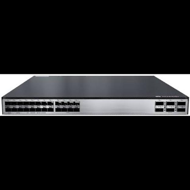 S6730-H24X6C (24x10GE SFP+ ports, 6x40GE QSFP28 ports, optional license for upgrade to 6x100GE QSFP28, without power module) фото 1