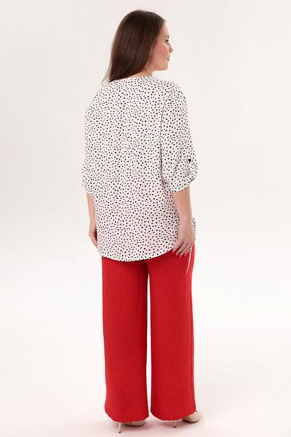 Брюки женские  121/12/Красный  фото 7