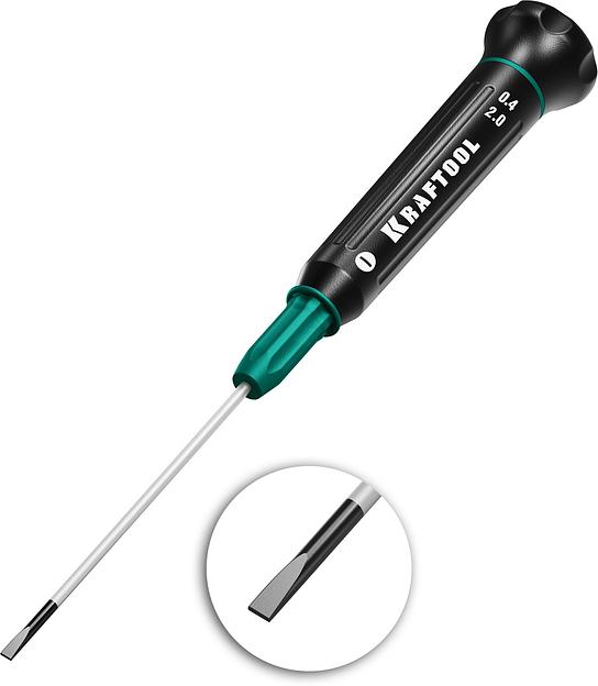 KRAFTOOL Precision SL2.0, отвертка для точных работ (25681-2.0) фото 1
