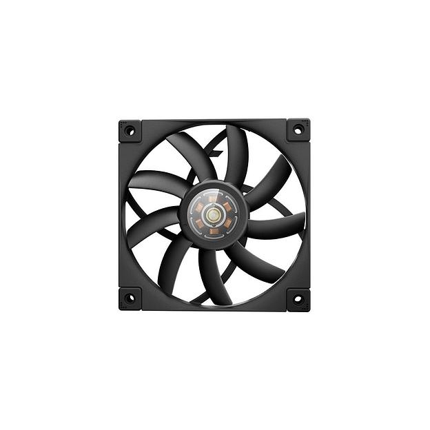 Вентилятор DeepCool FT12 Slim 120мм, 4-pin, 1850об/мин, 25.6 дБ, черный, Ret [r-ft12slim-bkwpn1-g] фото 1
