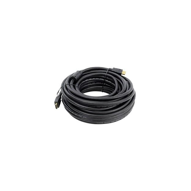 Кабель аудио-видео NingBo HDMI (m) - HDMI (m), 15м, черный фото 1