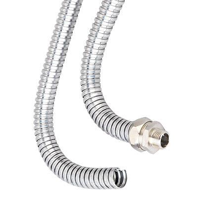 Металлорукав из оцинкованной стали DN 26мм, Dвн 26,5 мм, Dнар 30,0 мм, IP40, 25м фото 1