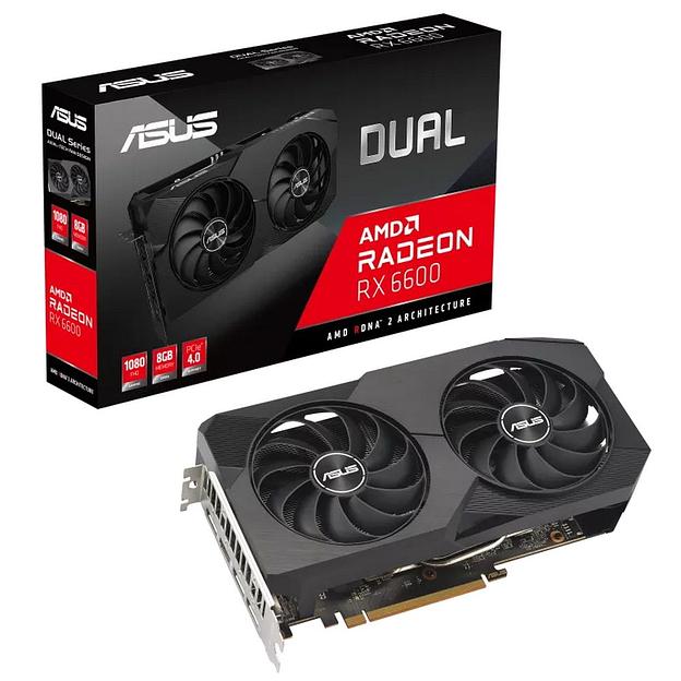 DUAL-RX6600-8G-V2 /RX6600,HDMI,DP*3,8G,D6 фото 1