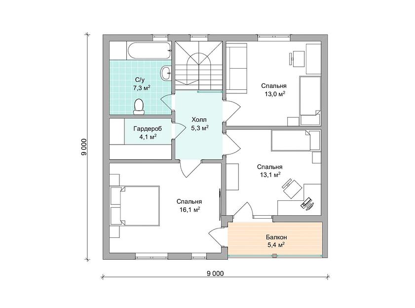 Проект дома «Прованс 24» базовая фото 10