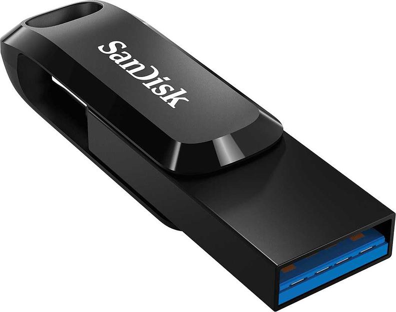 Флеш Диск Sandisk 128Gb Ultra Dual Drive Go SDDDC3-128G-G46 USB3.1 черный фото 4