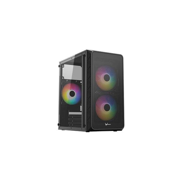 Корпус mATX Formula Air Mesh G4 PLUS, Mini-Tower, без БП, черный [air mesh g4 b+] фото 1