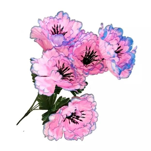 Букет с пионами на 6 голов 46см 365-532 фото 2