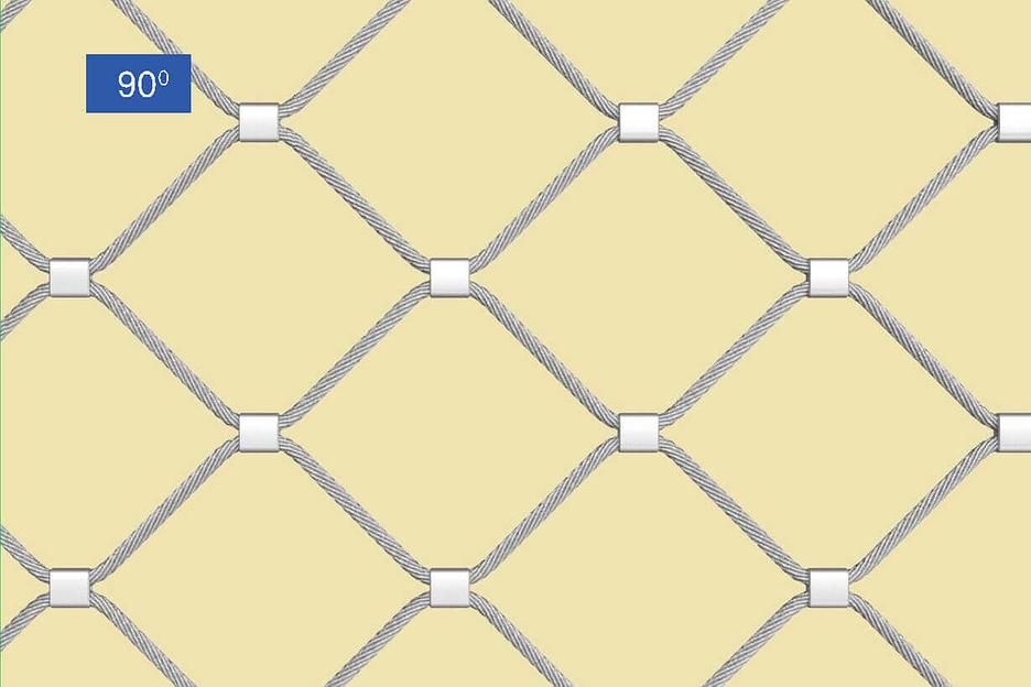 Тросовые сетки Garda «Ромбическая ячейка» из комбинированного металла 5 мм фото 7