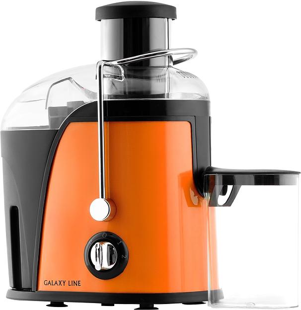 Соковыжималка центробежная Galaxy Line GL 0814 850Вт рез.сок.:550мл. оранжевый фото 1